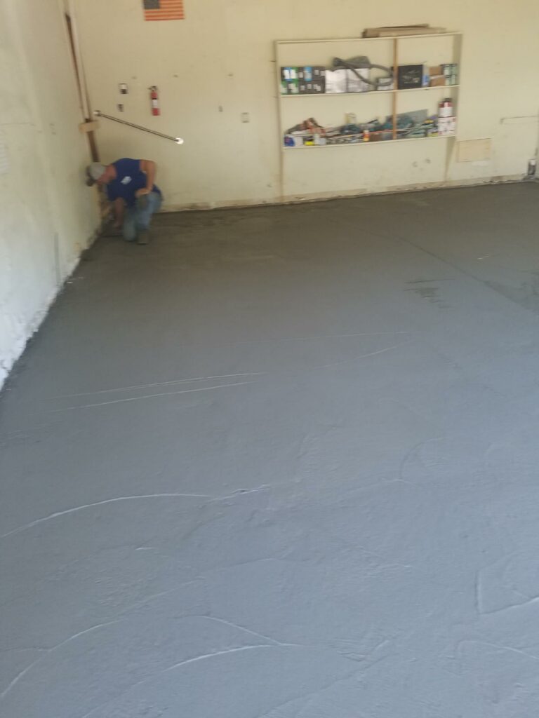 Concrete Replacement for Garage in Dallas