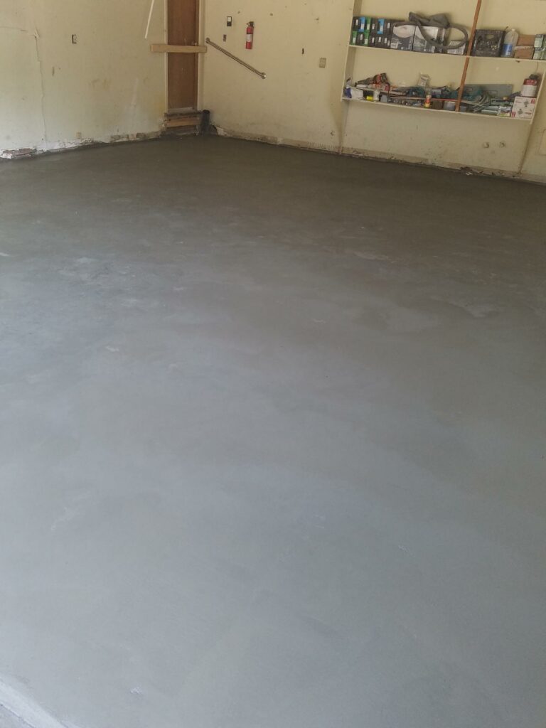 Concrete Replacement for Garage in Dallas