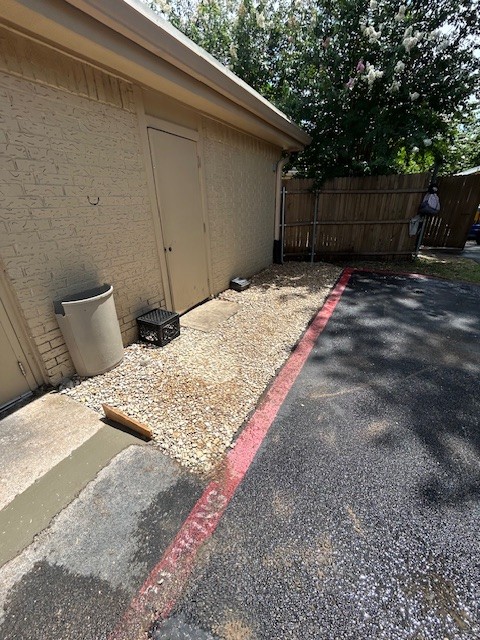 Drainage Project in Burleson, Texas