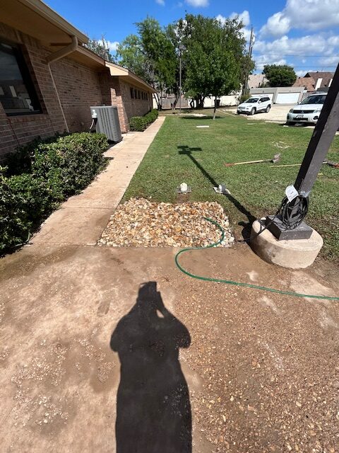 Drainage Project in Abiline, Texas