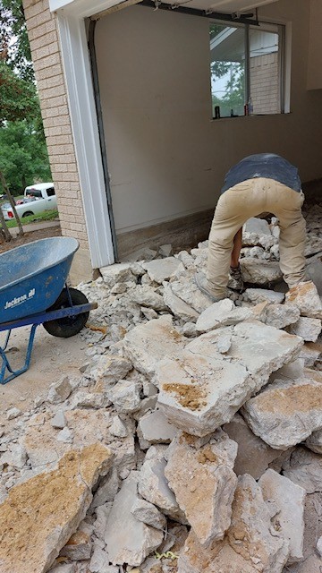 Concrete Foundation Repour in Grand Prairie, Texas