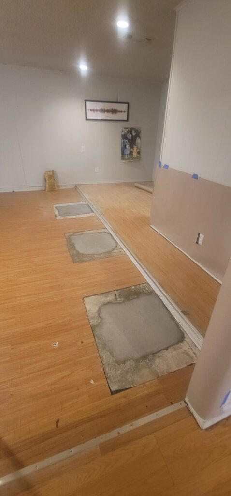 Interior Foundation Repair with Pier Installation in , Fort Worth, TX