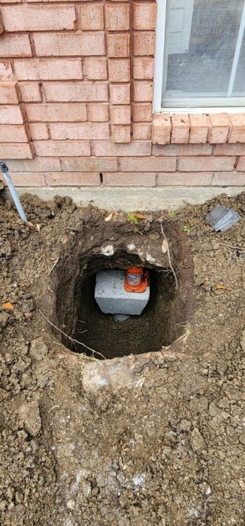 Mansfield, TX Hybrid Pier Foundation Repair Project