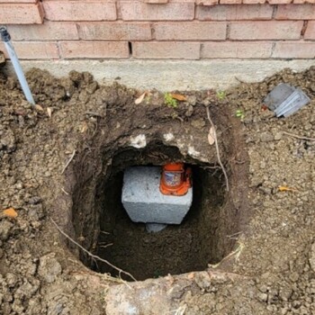 Mansfield, TX Hybrid Pier Foundation Repair Project